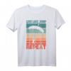 Fallschirmspring T-Shirt - Live, Love, Jump, Repeat Design für Springer, Männer und Frauen, Perfekt für Extremsportbegeisterte