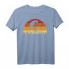 Vintage Sonne Paragliding Geschenk für Paraglider - Retro T-Shirt mit Sonnenuntergang Design, perfekt für Geburtstage & Weihnachten