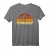 Vintage Sonne Paragliding Geschenk für Paraglider - Retro T-Shirt mit Sonnenuntergang Design, perfekt für Geburtstage & Weihnachten
