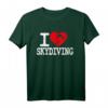 I Love Skydiving T-Shirt - Für Extremsportler & Adrenalin-Junkies, perfekt als Geschenk für Fallschirmspringer, Lehrer & Bundeswehr Fallschirmjäger