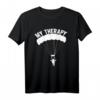 Fallschirm Sprüche, Skydive & Skydiver T-Shirt – Lustiges Geschenk für Fallschirmspringer, Extremsportfans und Freiheitssportler