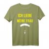 Herren Fallschirmspringer T-Shirt - Ich Liebe Meine Frau Spruch Shirt, Lustiges Geschenk für Extremsportler zu Geburtstag, Weihnachten & Valentinstag