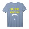 Herren Fallschirmspringer T-Shirt - Ich Liebe Meine Frau Spruch Shirt, Lustiges Geschenk für Extremsportler zu Geburtstag, Weihnachten & Valentinstag