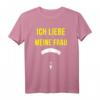 Herren Fallschirmspringer T-Shirt - Ich Liebe Meine Frau Spruch Shirt, Lustiges Geschenk für Extremsportler zu Geburtstag, Weihnachten & Valentinstag