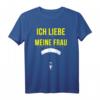 Herren Fallschirmspringer T-Shirt - Ich Liebe Meine Frau Spruch Shirt, Lustiges Geschenk für Extremsportler zu Geburtstag, Weihnachten & Valentinstag