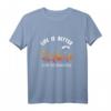Life Is Better Over The Mountains Fallschirmspringen T-Shirt – Motivationsdesign für Extremsportler, Geburtstags- und Weihnachtsgeschenk für Fallschirmspringer & Gleitschirmflieger