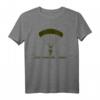 Just hanging around - HapKoala Spruch T-Shirt für Fallschirmspringer und Extremsportfans