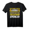 Fallschirmspringen T-Shirt Fallschirm-Springer - Lustiges Sportshirt als Geschenk für Abenteurer, Weihnachten & Geburtstag