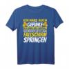 Fallschirmspringen T-Shirt Fallschirm-Springer - Lustiges Sportshirt als Geschenk für Abenteurer, Weihnachten & Geburtstag