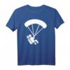 Tandem Fallschirmspringen T-Shirt für Paare – Abenteuerliches Geschenk für Extremsportfans & Fallschirmsprung-Enthusiasten