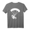 Tandem Fallschirmspringen T-Shirt für Paare – Abenteuerliches Geschenk für Extremsportfans & Fallschirmsprung-Enthusiasten