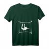 Damen Bodyflying Windkanal Indoor Fallschirmspringen Tunnel Flug T-Shirt mit V-Ausschnitt – Perfektes Geschenk für Skydiving- und Adrenalin-Fans