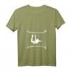 Damen Bodyflying Windkanal Indoor Fallschirmspringen Tunnel Flug T-Shirt mit V-Ausschnitt – Perfektes Geschenk für Skydiving- und Adrenalin-Fans