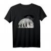 Fallschirmspringer Evolution Mond Skydive T-Shirt – Lustiges Motiv für Springer, Tandemsprung & Profis im Fallschirmsport