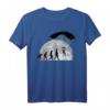 Fallschirmspringer Evolution Mond Skydive T-Shirt – Lustiges Motiv für Springer, Tandemsprung & Profis im Fallschirmsport