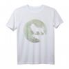Löwe im Mondschein auf einem Felsen T-Shirt – Spirituelles Design für Sternzeichen Löwe, Astronomen und Mondliebhaber, perfektes Geschenk zum Geburtstag