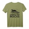Gibraltar Felsen T-Shirt - Klassisch geschnitten, doppelt genähter Saum, perfekt für Gibraltar-Reisende und Souvenir-Liebhaber