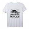 Gibraltar Felsen T-Shirt - Klassisch geschnitten, doppelt genähter Saum, perfekt für Gibraltar-Reisende und Souvenir-Liebhaber