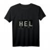 Damen HEL Helsinki Finnland Flughafen Code Retro Weltreisender T-Shirt – Perfektes Geschenk für Reiseliebhaberinnen und Expats