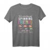 Damen Funny Flamingos Indoor Cycling T-Shirt - Lustiges Sportshirt für Radfahrerinnen mit klassischem Schnitt