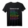 Science is real! T-Shirt gegen Klimawandel, Umwelt und für Wissenschaft – Perfektes Geschenk für Umweltschützer und Aktivisten