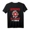 Repräsentiert Tunesien Tounsi Fan Flagge Fußball T-Shirt - Originelles Geschenk für Fußballfans, Trainer & Fans der tunesischen Nationalmannschaft