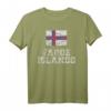 Färöer Inseln Flagge T-Shirt für Männer, Frauen & Kinder – Stolz auf dein Land, ideal als Geschenk zu Weihnachten, Geburtstag & Nationalfeiertag