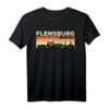Mein Flensburg Skyline Deutschland Heimat Stadt Souvenir T-Shirt – Perfektes Geschenk für Flensburg-Liebhaber und Urlaubserinnerungen