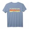 Mein Flensburg Skyline Deutschland Heimat Stadt Souvenir T-Shirt – Perfektes Geschenk für Flensburg-Liebhaber und Urlaubserinnerungen
