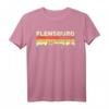 Mein Flensburg Skyline Deutschland Heimat Stadt Souvenir T-Shirt – Perfektes Geschenk für Flensburg-Liebhaber und Urlaubserinnerungen