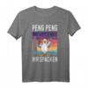 Moin Peng Peng ihr Spacken Moin Moin Möwe - Norddeutschland Begrüßung T-Shirt für Hanseaten & Regionalfans