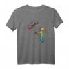 RC Helikopter Fliegen T-Shirt - Klassisch geschnitten, doppelt genähter Saum für Hobby- und Modellflugfans