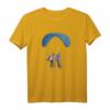 Gleitschirm Skydiving Paragliding Funky Faultier T-Shirt – Lustiges Flugmotiv für Paragleiter, Abenteurer und Faultier-Fans