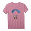 Gleitschirm Skydiving Paragliding Funky Faultier T-Shirt – Lustiges Flugmotiv für Paragleiter, Abenteurer und Faultier-Fans
