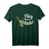 Vogelfliege kleiner Wellensittich T-Shirt – Kunstvolles Vogelmotiv mit Humor für Tierkenner und Vogelliebhaber