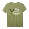 Vogelfliege kleiner Wellensittich T-Shirt – Kunstvolles Vogelmotiv mit Humor für Tierkenner und Vogelliebhaber