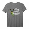 Vogelfliege kleiner Wellensittich T-Shirt – Kunstvolles Vogelmotiv mit Humor für Tierkenner und Vogelliebhaber