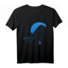 Paragliding T-Shirt - Geboren um zu fliegen - Perfektes Geschenk für Gleitschirmflieger, Extremsportler & Flugliebhaber