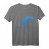 Paragliding T-Shirt - Geboren um zu fliegen - Perfektes Geschenk für Gleitschirmflieger, Extremsportler & Flugliebhaber