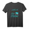 Angeln Hobby Angler Forelle Fliegenfischen T-Shirt - Lustiges Fischer Design für Angler und Fliegenfischer, ideales Geschenk