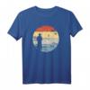 Angler beim Fliegenfischen auf Forelle, Lachs und Äsche T-Shirt – Retro Vintage Design, ideales Geschenk zu Weihnachten & Geburtstag für echte Angler