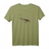 Fasanenschwanz Nymphe Olivgrün Fliegenfischen T-Shirt – Perfekt für Angler & Outdoor-Fans, geeignet für die ganze Familie