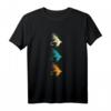 Vintage Retro Fliegenfischen Locken Angler T-Shirt – Perfektes Geschenk für Fischer und Jäger