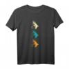 Vintage Retro Fliegenfischen Locken Angler T-Shirt – Perfektes Geschenk für Fischer und Jäger