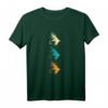 Vintage Retro Fliegenfischen Locken Angler T-Shirt – Perfektes Geschenk für Fischer und Jäger