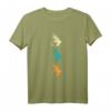 Vintage Retro Fliegenfischen Locken Angler T-Shirt – Perfektes Geschenk für Fischer und Jäger