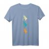 Vintage Retro Fliegenfischen Locken Angler T-Shirt – Perfektes Geschenk für Fischer und Jäger