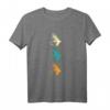 Vintage Retro Fliegenfischen Locken Angler T-Shirt – Perfektes Geschenk für Fischer und Jäger