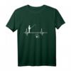 Lustiges Fischen Herzschlag Fischer Angler Langarmshirt – Perfektes Geschenk für Fischer, Angler & Herzfrequenz-Liebhaber zu Geburtstag & Weihnachten