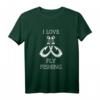 Ich liebe Fliegenfischen T-Shirt – Lustiges Angler-Shirt für Familien, Freunde & besondere Anlässe
